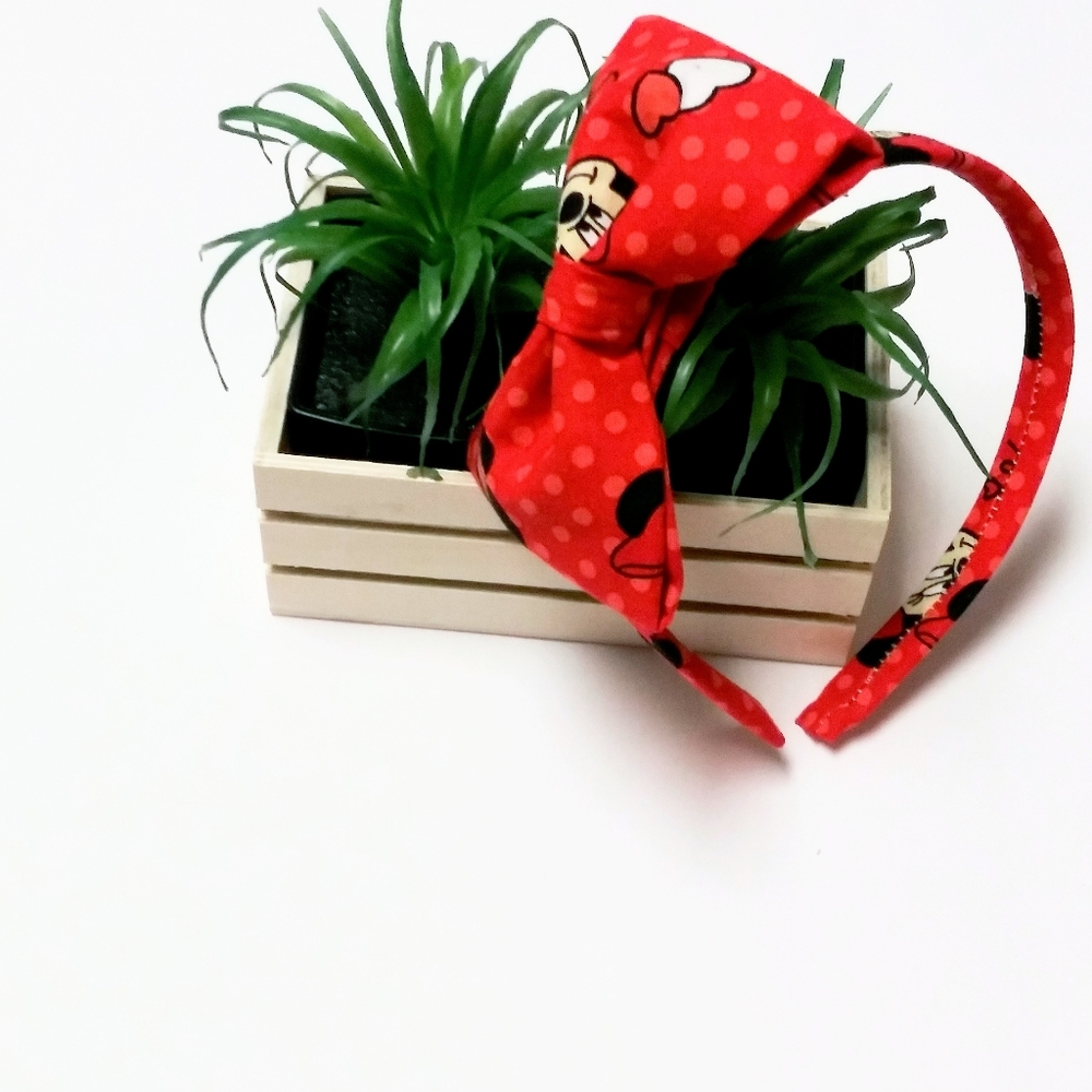 Girls Interchangeable Hard Headband/fabric Bow
